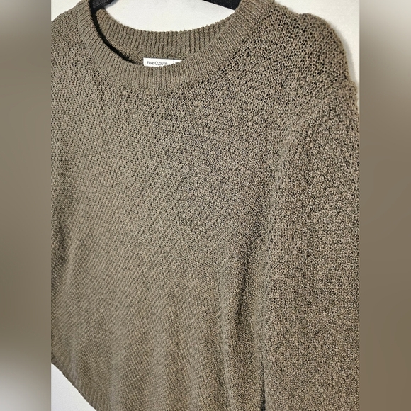 Pink Clover Textures Green Sweater Stitch Fix Women's Size Large NWOT - Picture 9 of 9